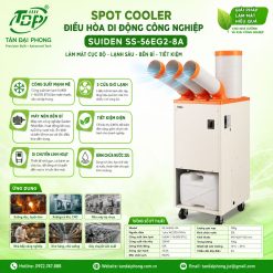 Spot Cooler-Điều Hòa Di Động 18.000BTU Suiden SS-56EG2-8A