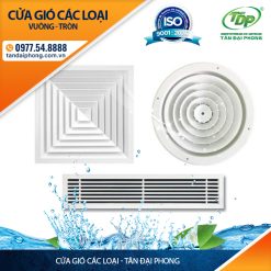 Các Loại Cửa Gió