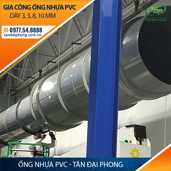 Ống Nhựa PVC Hút Khí Thải