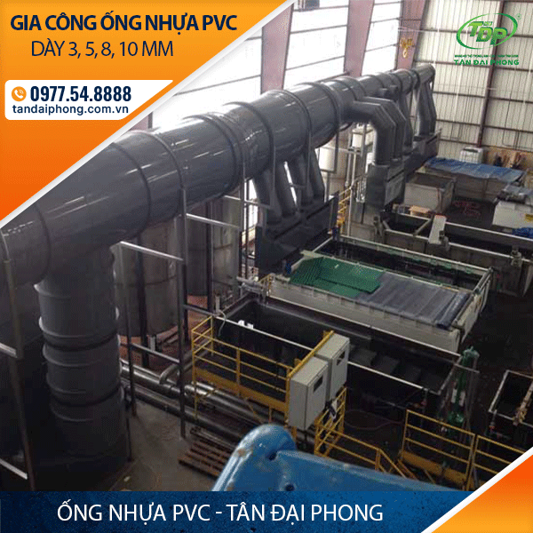 Ống Nhựa PVC Hút Khí Thải