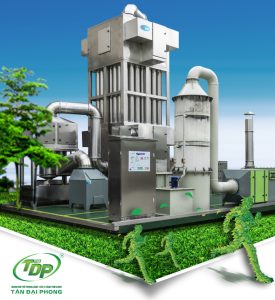 Máy Lọc Tĩnh Điện Ướt Xử Lý Khí Thải