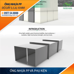 ống nhựa vuông