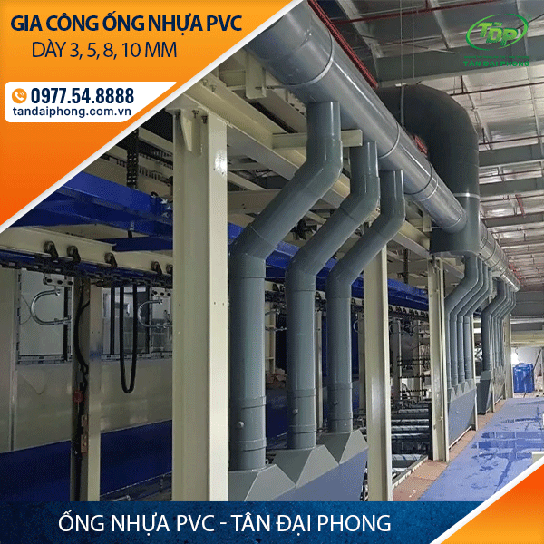 Ống Nhựa PVC Hút Khí Thải