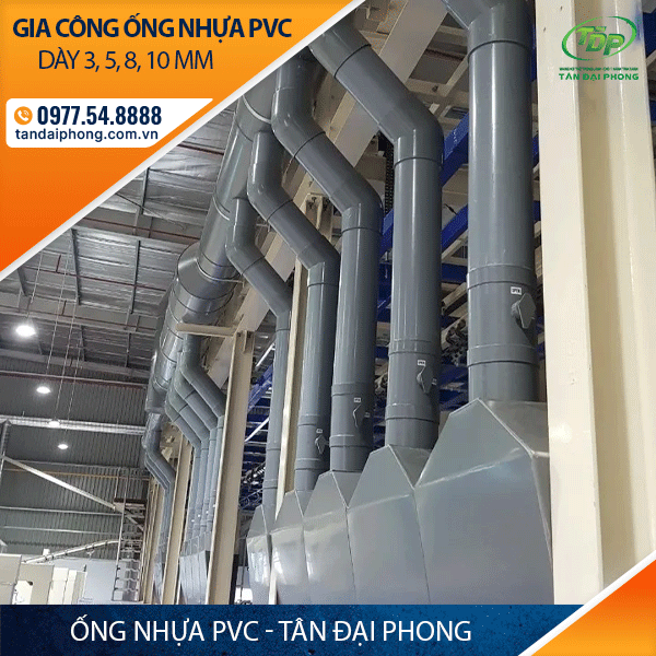Ống Nhựa PVC Hút Khí Thải