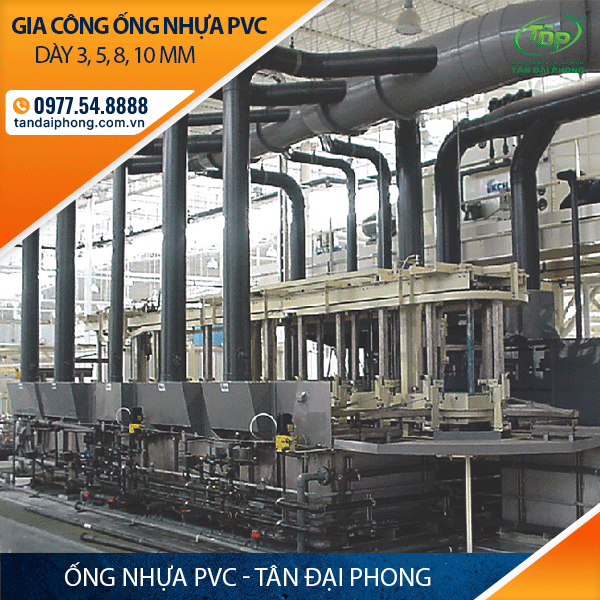 Ống Nhựa PVC Hút Khí Thải