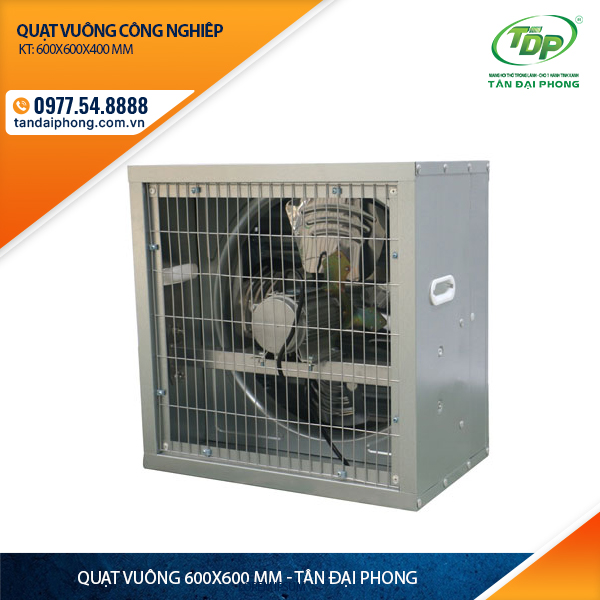 Quạt Hút Công Nghiệp 600×600 mm