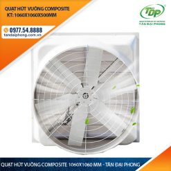 Quạt Hút Vuông Composite 1060×1060mm