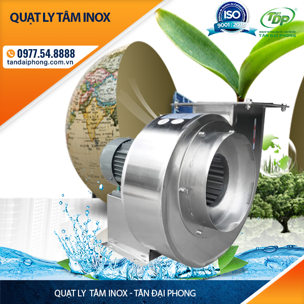 Quạt Ly Tâm Inox