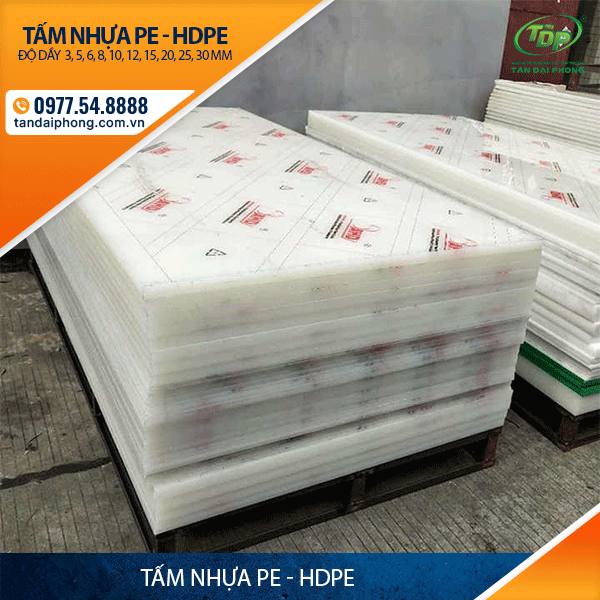 Tấm Nhựa PE, Tấm Nhựa HDPE