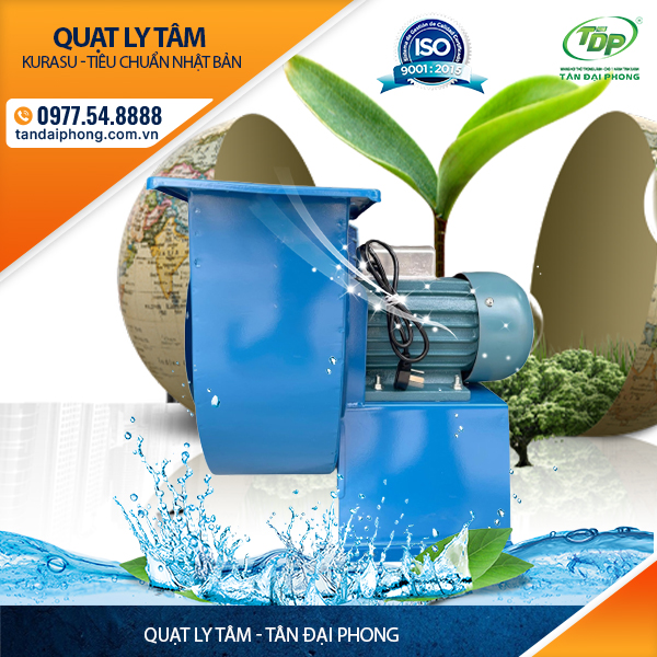 Quạt Ly Tâm KCF101-2.8-1.1KW/1.5HP