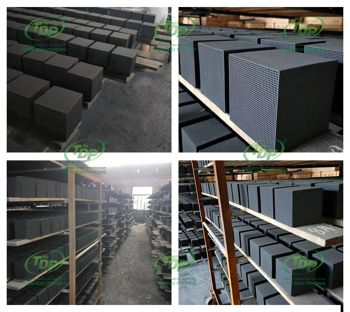 Than Hoạt Tính Tổ Ông Xử Lý Khí Thải Công Nghiệp