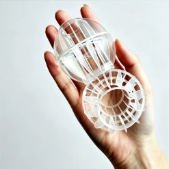 Giá thể vi sinh dạng cầu, Đệm vi sinh dạng cầu, quả cầu vi sinh, Quả cầu nhựa vi sinh, giá thể vi sinh dạng cầu D50, D100, D150mm