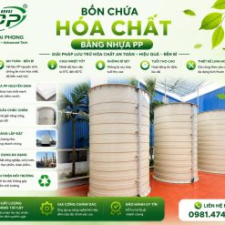 Bồn Chứa Hóa Chất Bằng Nhựa PP
