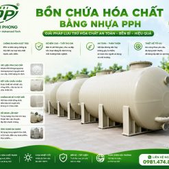 Bồn Chứa Hóa Chất Bằng Nhựa PPH