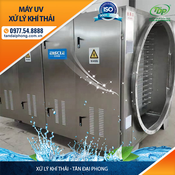 Xử Lý Khí Thải Bằng MÁY UV