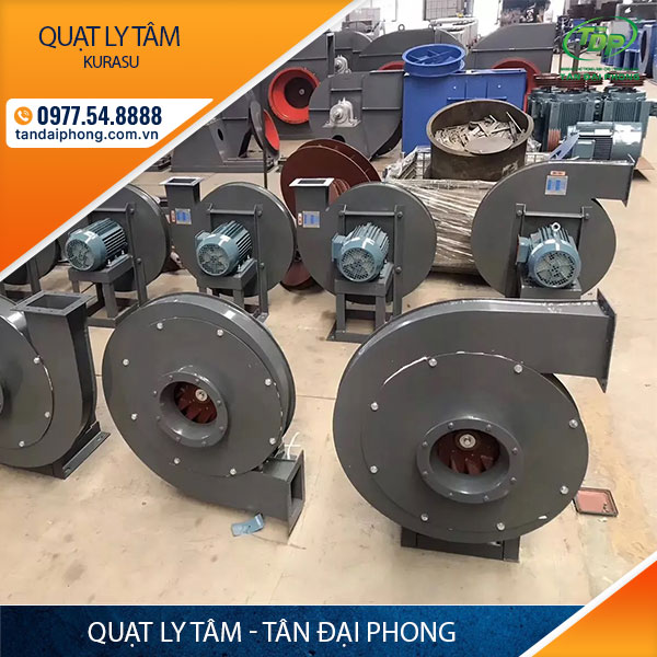 Quạt Ly Tâm Cao Áp 2.2kw/ Quạt Ly Tâm Cao Áp 3HP