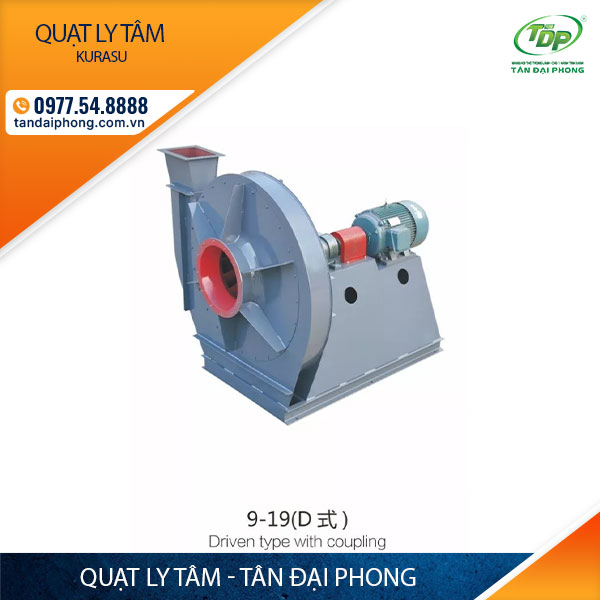 Quạt Ly Tâm Cao Áp 2.2kw/ Quạt Ly Tâm Cao Áp 3HP