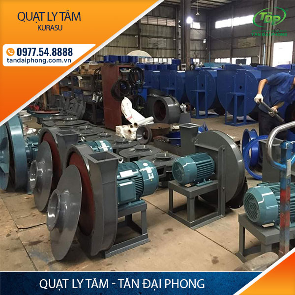 Quạt Ly Tâm Cao Áp 2.2kw/ Quạt Ly Tâm Cao Áp 3HP