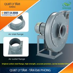 Quạt Ly Tâm Cao Áp 7.5kw, Quạt Ly Tâm Cao Áp 10HP