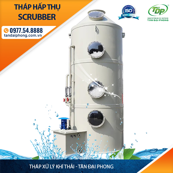 Tháp Hấp Thụ Bằng Nhựa PP