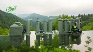 Xử Lý Khí Thải Máy Đùn Hạt Nhựa