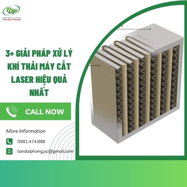 Xử lý khí thải máy cắt Laser Giải pháp xử lý khí thải máy cắt laser bằng bộ lọc hepa