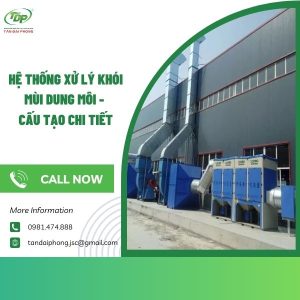 hệ thống xử lý khói mùi dung môi