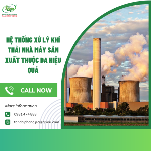 Hệ Thống Xử Lý Khí Thải Nhà Máy Sản Xuất Thuộc Da Hiệu Quả