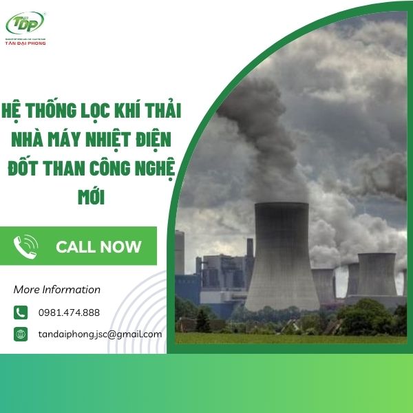 Đặc trưng của khí thải nhà máy nhiệt điện đốt than là gì?