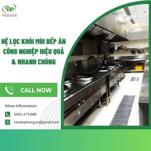 hệ lọc khói mùi bếp ăn