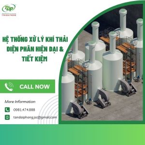Hệ thống xử lý khí thải điện phân