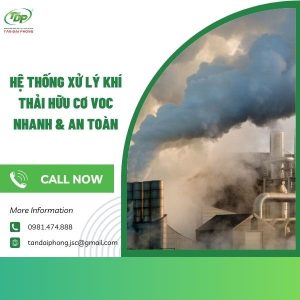 Hệ thống xử lý khí thải hữu cơ VOC
