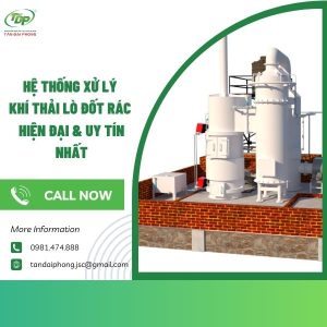 hệ thống xử lý khí thải lò đốt rác