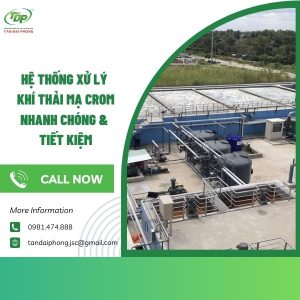 hệ thống xử lý khí thải mạ crom