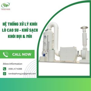 hệ thống xử lý khói lò cao su