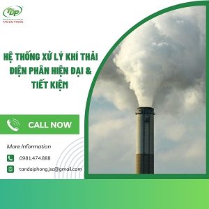 Thông tin chi tiết về hệ thống xử lý khí thải điện phân