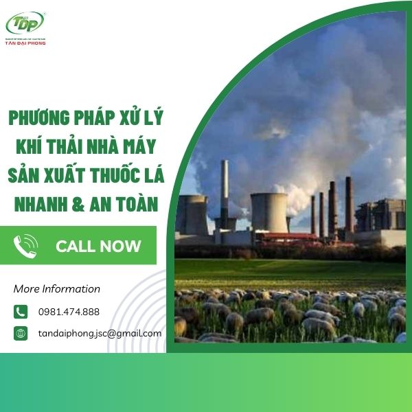 Trong khí thải nhà máy chứa nhiều bụi ảnh hưởng sức khỏe con người