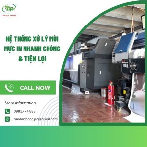 Xử lý mùi mực in