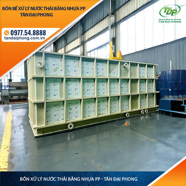 Bồn Bể Xử Lý Nước Thải Bằng Nhựa PP