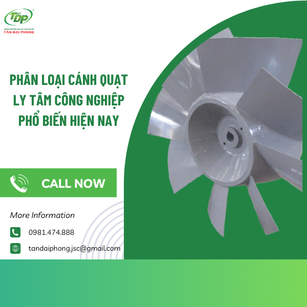 Loại cánh quạt hướng tâm