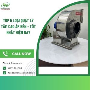 Quạt ly tâm cao áp