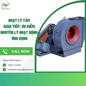 quạt ly tâm gián tiếp