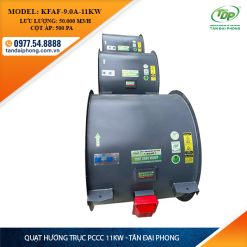 Quạt Hướng Trục Phòng Cháy 11Kw (còn gọi là Quạt Hướng Trục Phòng Cháy 15Hp, Quạt Hướng Trục Pccc 11Kw, Quạt Hướng Trục Pccc 15Hp)