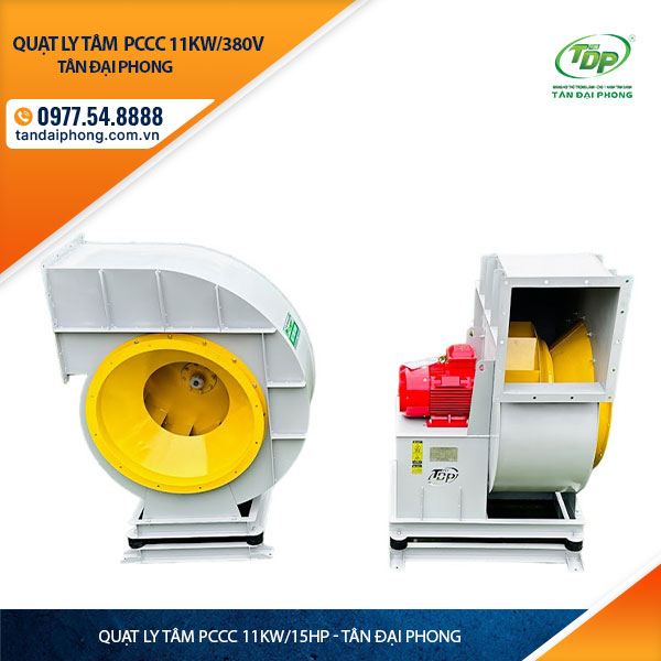 Quạt Ly Tâm Hút Khói Phòng Cháy 11Kw hay còn gọi là Quạt Ly Tâm Phòng Cháy 11kw, hay Quạt Ly Tâm Phòng Cháy 15Hp hay Quạt Ly Tâm Pccc 11Kw hoặc Quạt Ly Tâm Pccc 25Hp