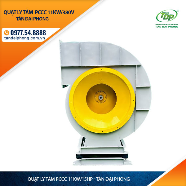 Quạt Ly Tâm Hút Khói Phòng Cháy 11Kw hay còn gọi là Quạt Ly Tâm Phòng Cháy 11kw, hay Quạt Ly Tâm Phòng Cháy 15Hp hay Quạt Ly Tâm Pccc 11Kw hoặc Quạt Ly Tâm Pccc 25Hp