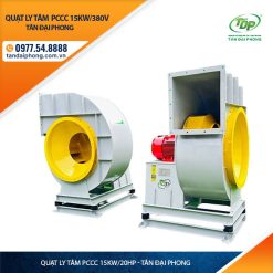 Quạt Ly Tâm Hút Khói Phòng Cháy 15Kw hay còn gọi là Quạt Ly Tâm Phòng Cháy 15kw, hay Quạt Ly Tâm Phòng Cháy 20Hp hay quạt ly tâm pccc 15Kw hoặc quạt ly tâm pccc 20Hp