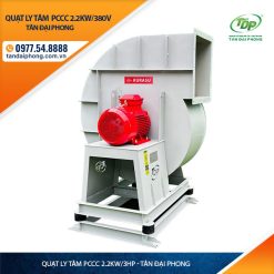 Quạt Ly Tâm Hút Khói Phòng Cháy 2.2Kw hay còn gọi là Quạt Ly Tâm Phòng Cháy 2.2kw, hay Quạt Ly Tâm Phòng Cháy 3Hp hay Quạt Ly Tâm Pccc 2.2Kw hoặc Quạt Ly Tâm Pccc 3Hp