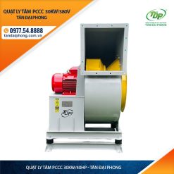 Quạt Ly Tâm Hút Khói Phòng Cháy 30Kw hay còn gọi là Quạt Ly Tâm Phòng Cháy 30Kw, hay Quạt Ly Tâm Phòng Cháy 40Hp hay Quạt Ly Tâm Pccc 30Kw hoặc Quạt Ly Tâm Pccc 40Hp