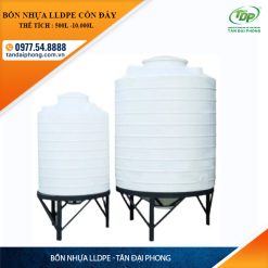 Bồn Nhựa LLDPE Vát Đáy