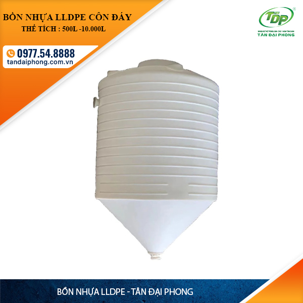 Bồn Nhựa LLDPE Vát Đáy